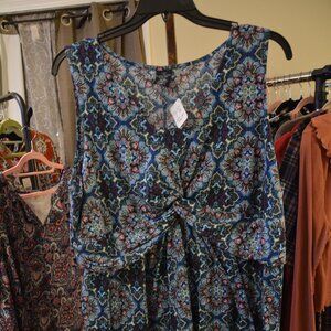 🌸 Effortless Boho Charm – Faded Glory 3X Dress 🌸